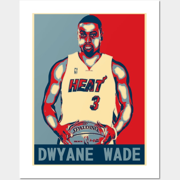 Dwyane Wade Wall Art by today.i.am.sad